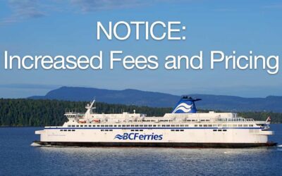 BC Ferries Introduces “Surcharge Admin” Surcharge
