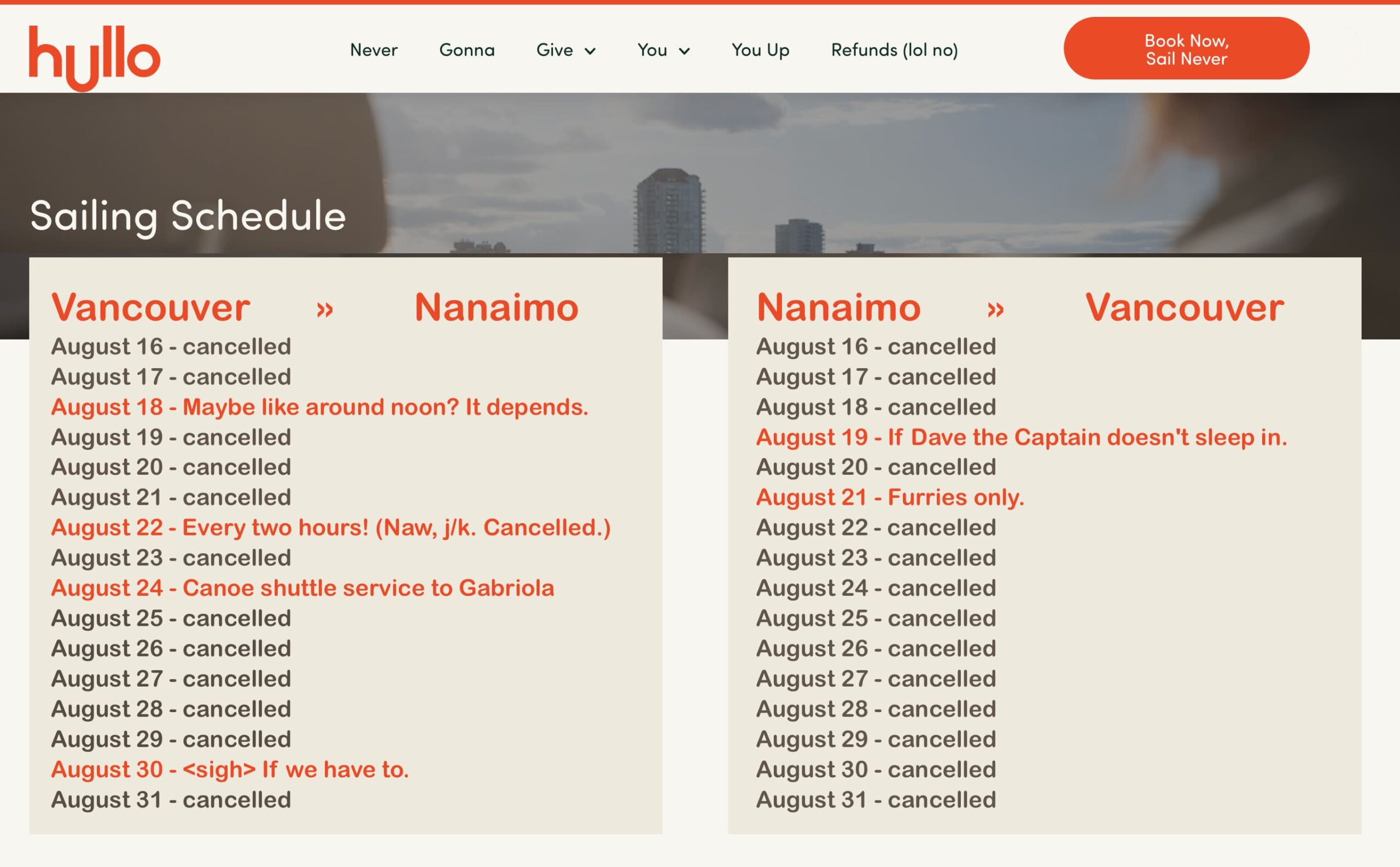 Hullo releases its new August schedule